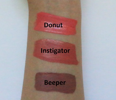 ColourPop Beeper Ultra Matte Lip Swatches