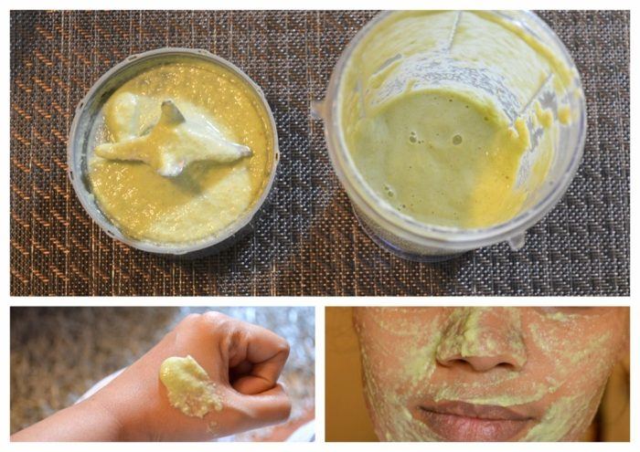 DIY - Cucumber and Oats Soothing Face Pack
