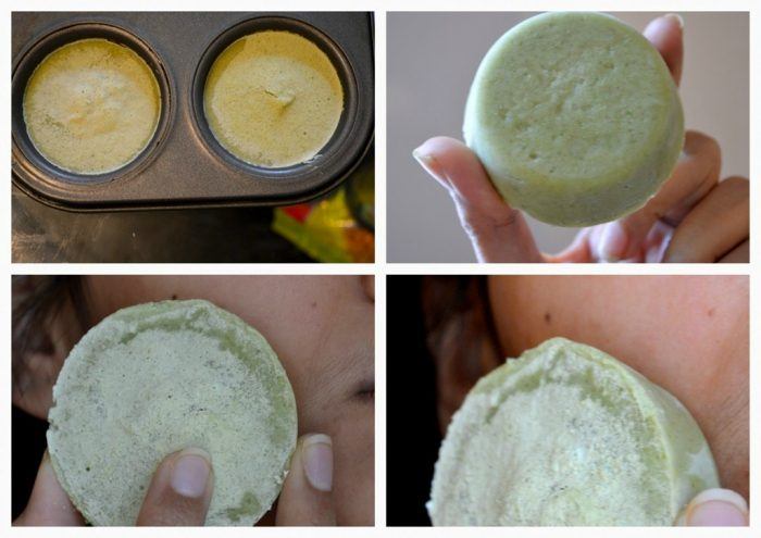 DIY - Cucumber and Oats Soothing Face Pack Bar