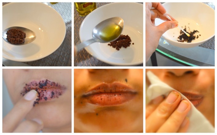 DIY Homemade Lip Facial For Soft and Beautiful Lips step 3