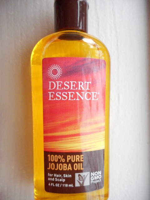 Desert Essence 100% Pure Jojoba Oil packaging