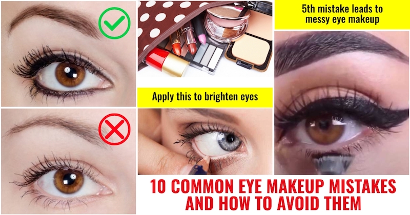 Eye Makeup Mistakes