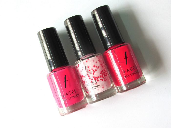 Faces Love Struck Collection Nail Lacquer Kit