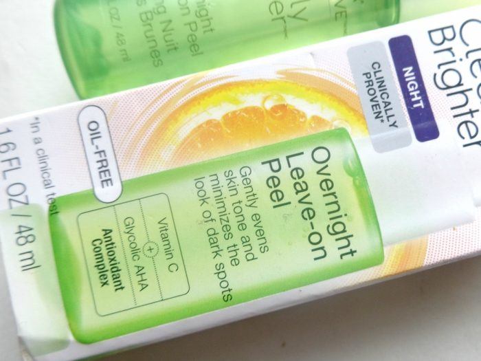 Garnier Clearly Brighter Overnight Leave-On Peel
