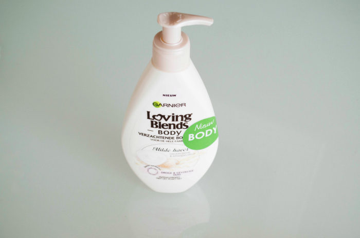 Garnier Loving Blends Body Soothing Bodymilk packaging