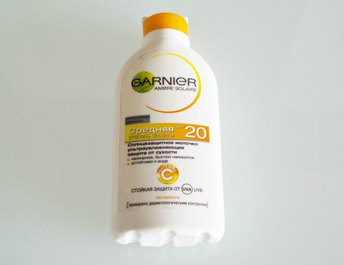 Garnier Vitamin C Ambre Solaire Protection Lotion SPF 20 Review