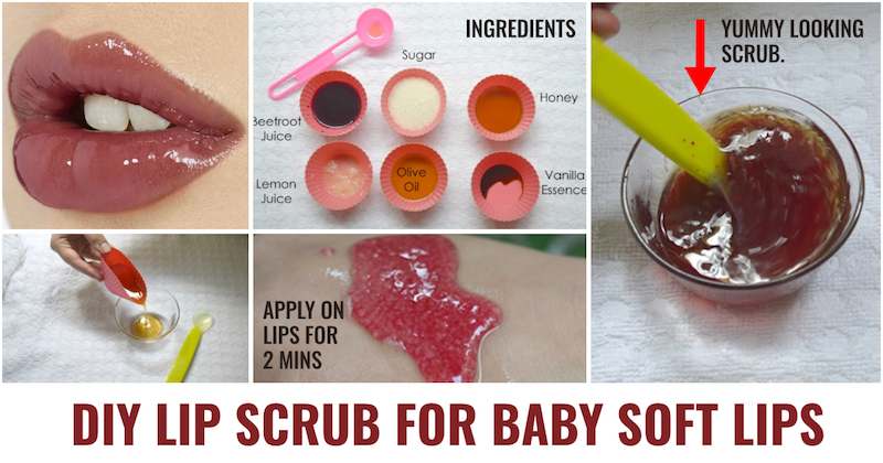 Diy Lip Scrub For Ed And Pigmented