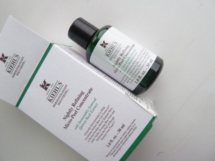 Kiehl's Dermatologist Solutions Nightly Refining Micro-Peel Concentrate full packaging