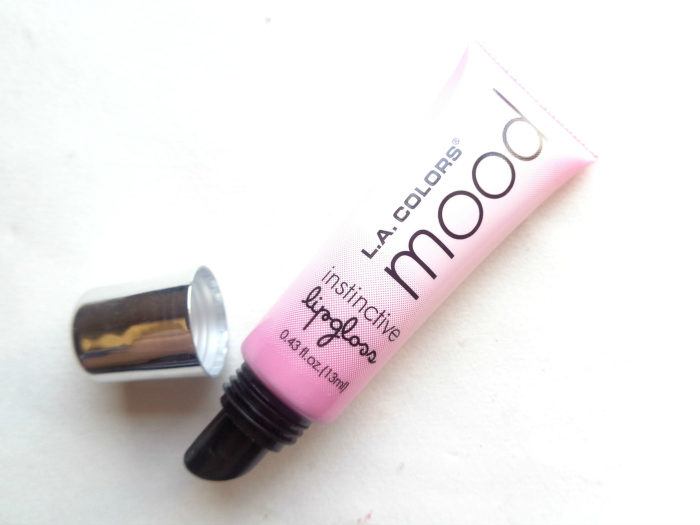 L.A. Colors In The Mood Pink Mood Instinctive Lipgloss packaging