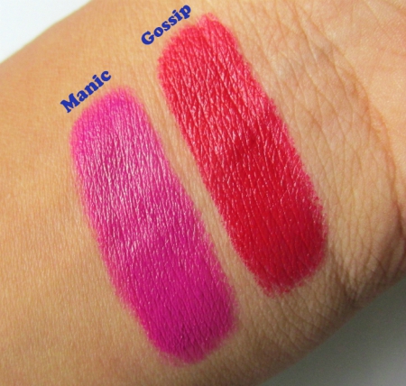 L.A. Girl Gossip Matte Flat Velvet Lipstick Swatches
