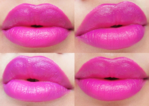L.A. Girl Manic Matte Flat Velvet Lipstick Lip Swatch