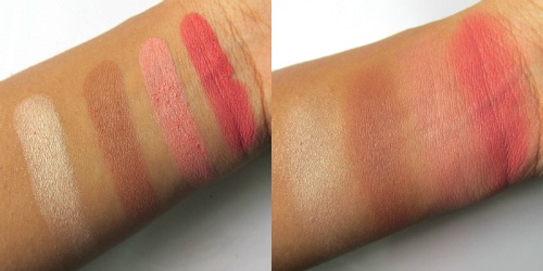 L.A. Girl Spice Beauty Brick Blush Collection swatch