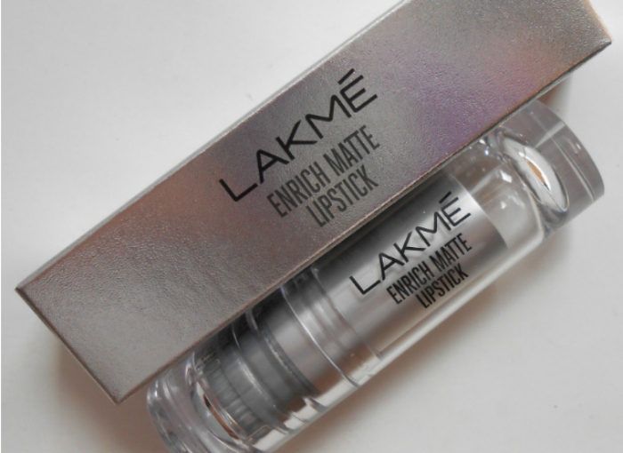 Lakme BM10 Enrich Matte Lipstick packaging