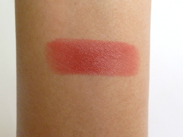 Lotus herbals pure colors nude shine matte lipstick swatch