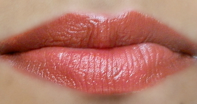 Lotus Make-Up Electric Tang Pure Colors Matte Lipstick lipswatch