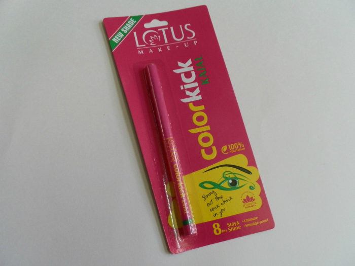 Lotus Make-Up Mystic Green Colorkick Kajal packaging
