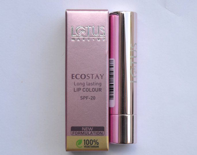 Lotus Makeup Ecostay Me n Mauve Long Lasting Lip Colour outer packaging