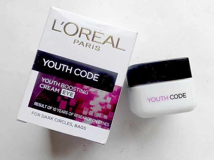 L’Oreal Paris Youth Code Youth Boosting Eye Cream