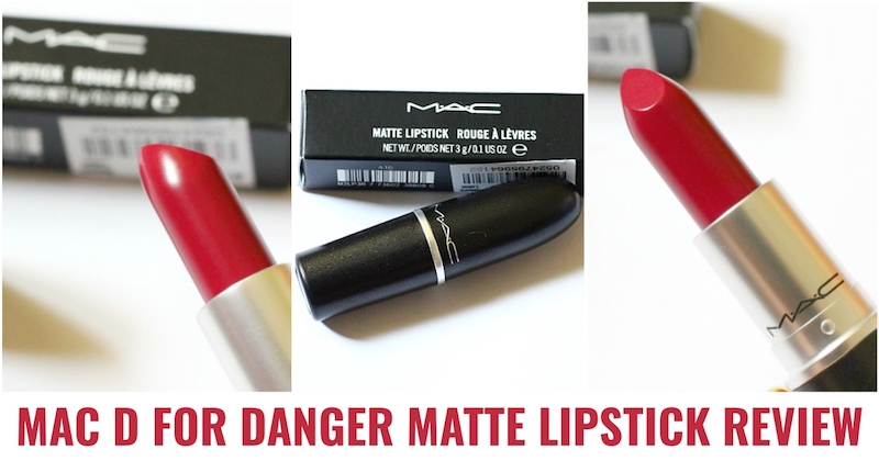 MAC D For Danger Lipstick