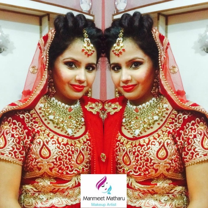 Manmeet Matharu Makeup Artist Indian Bridal Makeup