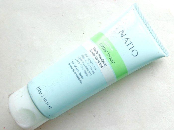 Natio Acne Clear Body Daily Purifying Body Cleanser