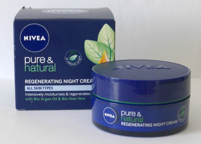 Nivea Pure & Natural Regenerating Night Cream