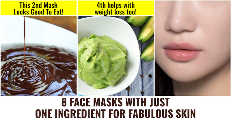 One Ingredient Face Packs