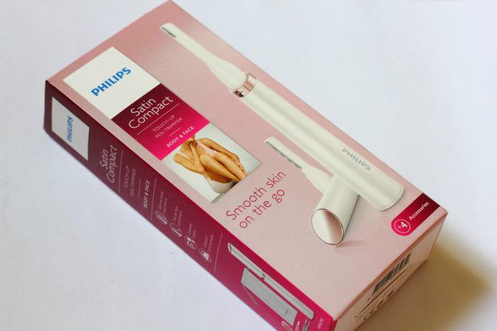 Philips Satin Compact Touch-Up Pen Trimmer packaging