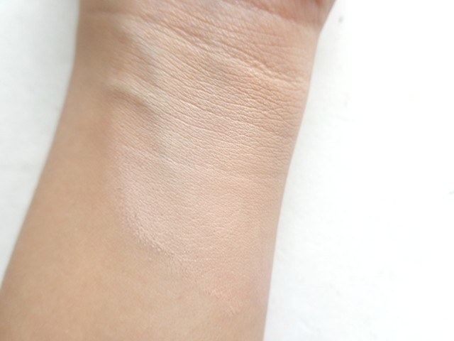 Rimmel Clean Finish Foundation blended swatch