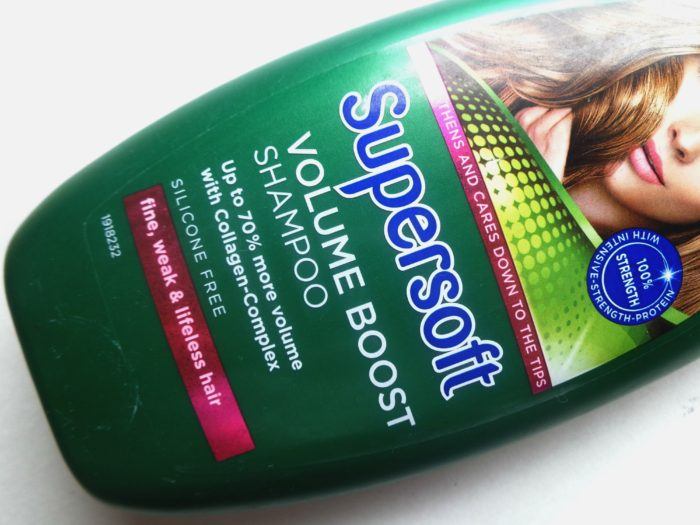 Schwarzkopf Supersoft Volume Boost Shampoo name