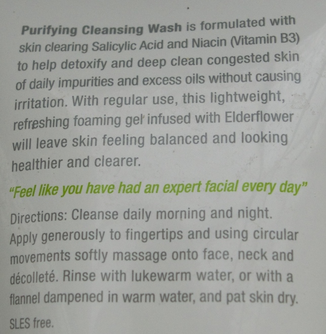Super Facialist by Una Brennan Salicylic Acid Anti Blemish Purifying Cleansing Wash product description