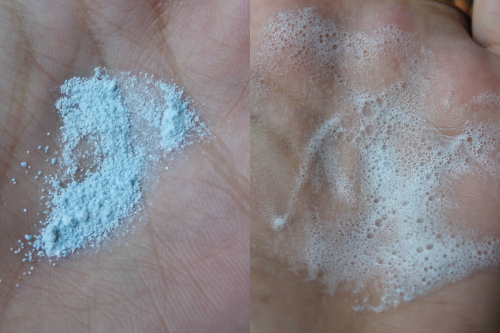 Tatcha Indigo Soothing Rice Enzyme Powder swatch