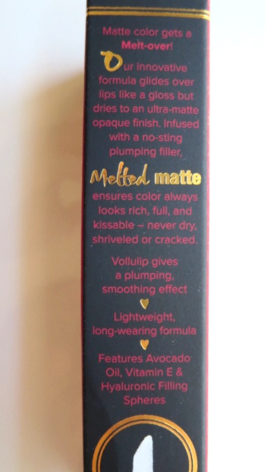 Too Faced Lady Balls Melted Matte Liquefied Matte Long Wear Lipstick product description