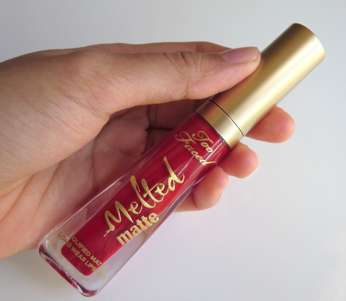Too Faced Lady Balls Melted Matte Liquefied Matte Long Wear Lipstick tube