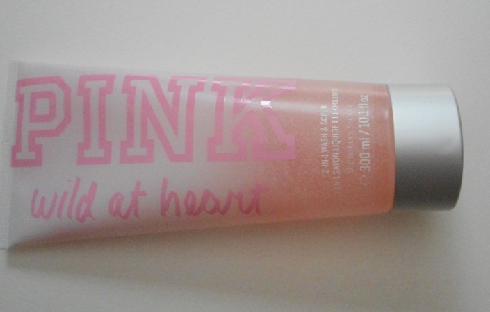 Victoria's Secret Pink Wild at Heart 2-in-1 Wash and Scrub