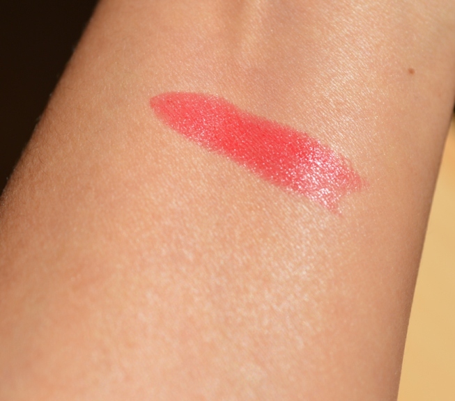 Wet n Wild Hot Red Silk Finish Lipstick swatch on hand