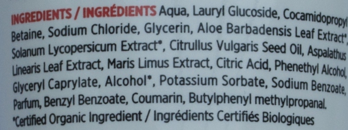 Yes To Tomatoes Daily Clarifying Cleanser ingredients