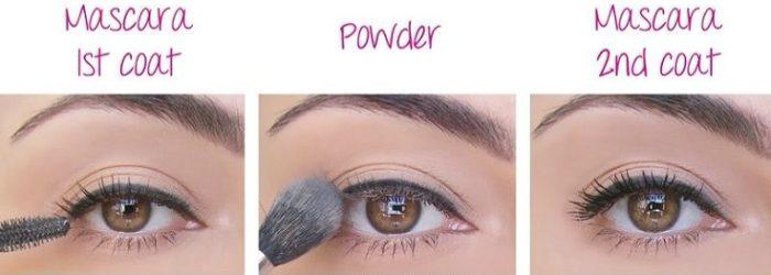 beauty hack for thick eyelashes