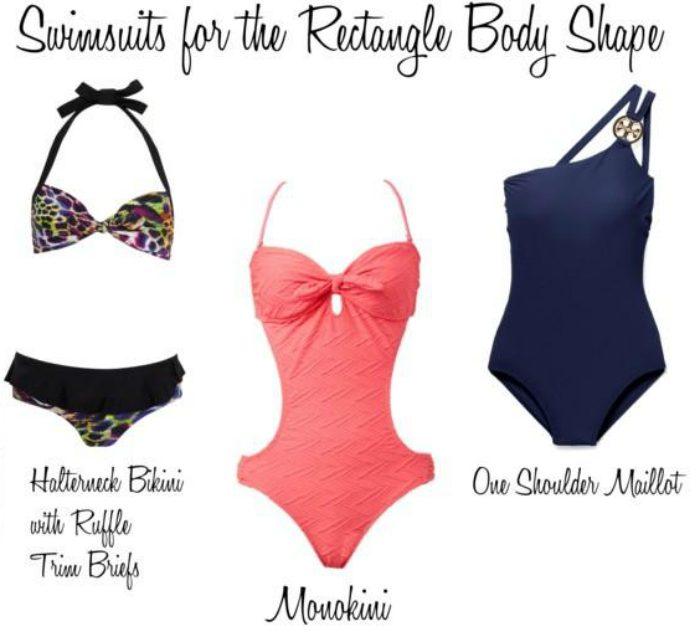 bikini designs Rectangle Body Shape