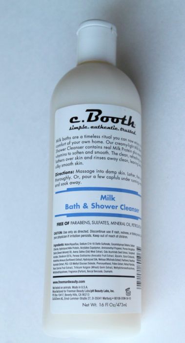 c. Booth Milk Bath & Shower Cleanser