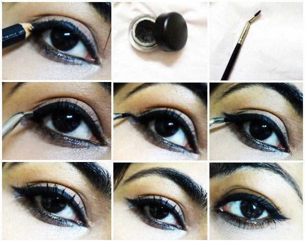 winged eyeliner tutorial