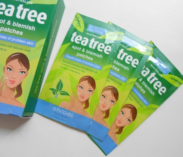 Beauty Formulas Australian Tea Tree Spot and Blemish Patches