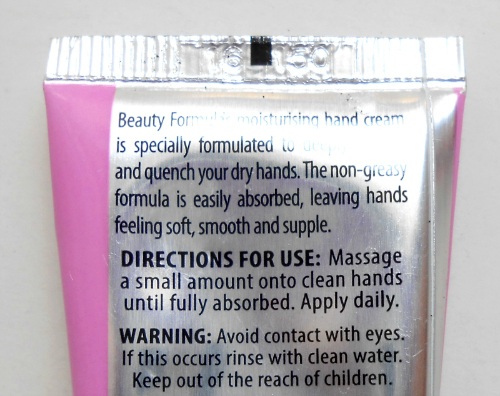 Beauty Formulas Cranberry Moisturising Hand Cream (4)