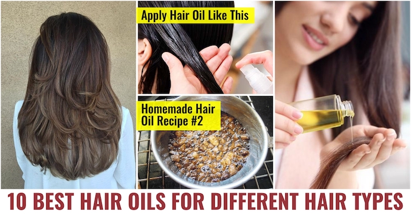 Best Hair Oils for Different Hair Type | Hair Oil for Hair Growth