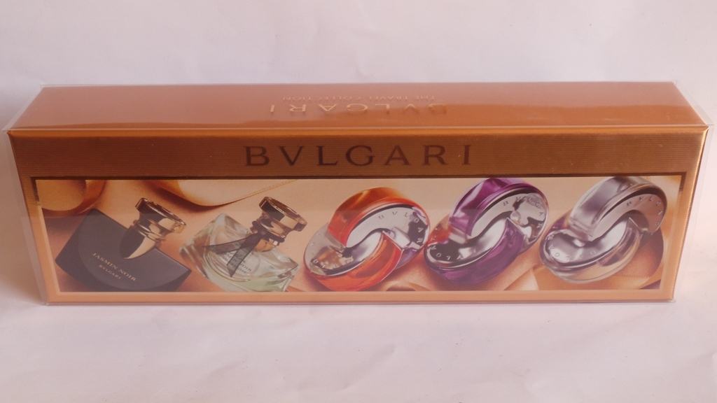 Bvlgari Miniatures Set Women Coffrets 25ml packaging