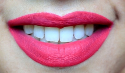 ColourPop Mars Ultra Matte Lip Liquid Lipstick lip swatch