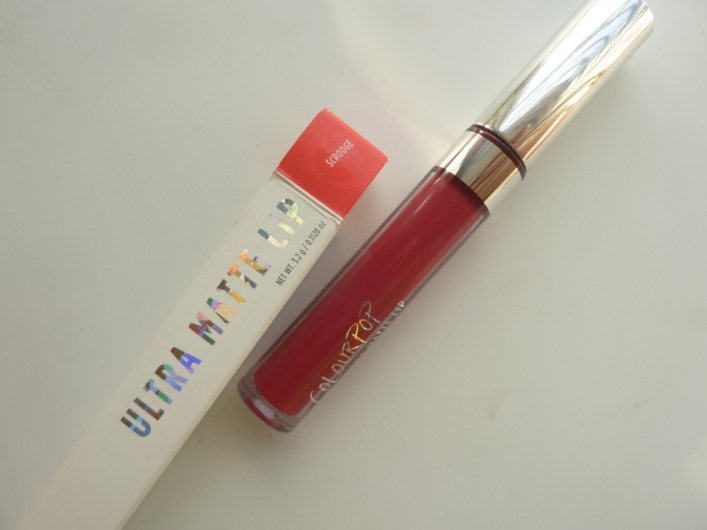 Colourpop Scrooge Ultra Matte Lip Liquid Lipstick tube