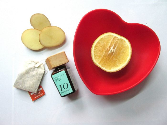 DIY Sweet Lime and Tulsi Tea Sheet Mask Ingredients