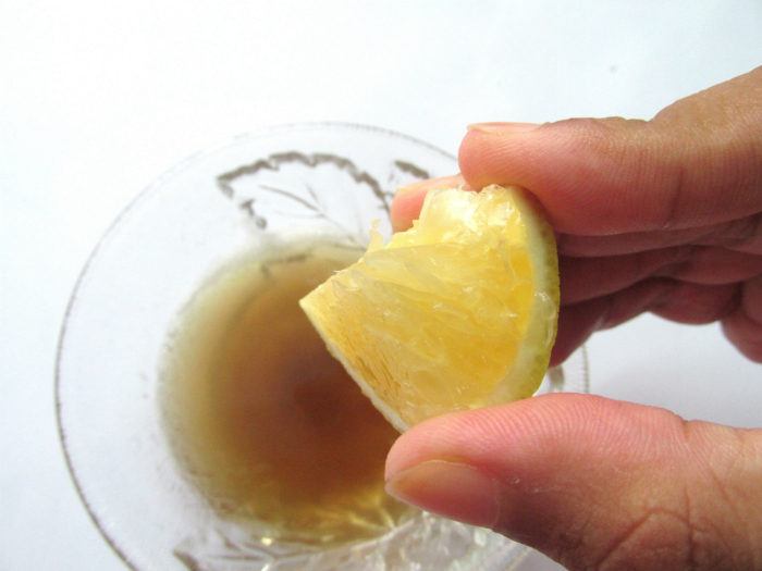 DIY Sweet Lime and Tulsi Tea Sheet Mask for Clear And Spotless Skin Step 2