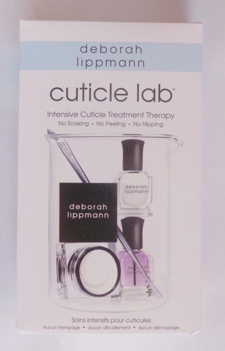 Deborah Lippmann Cuticle Lab Packaging